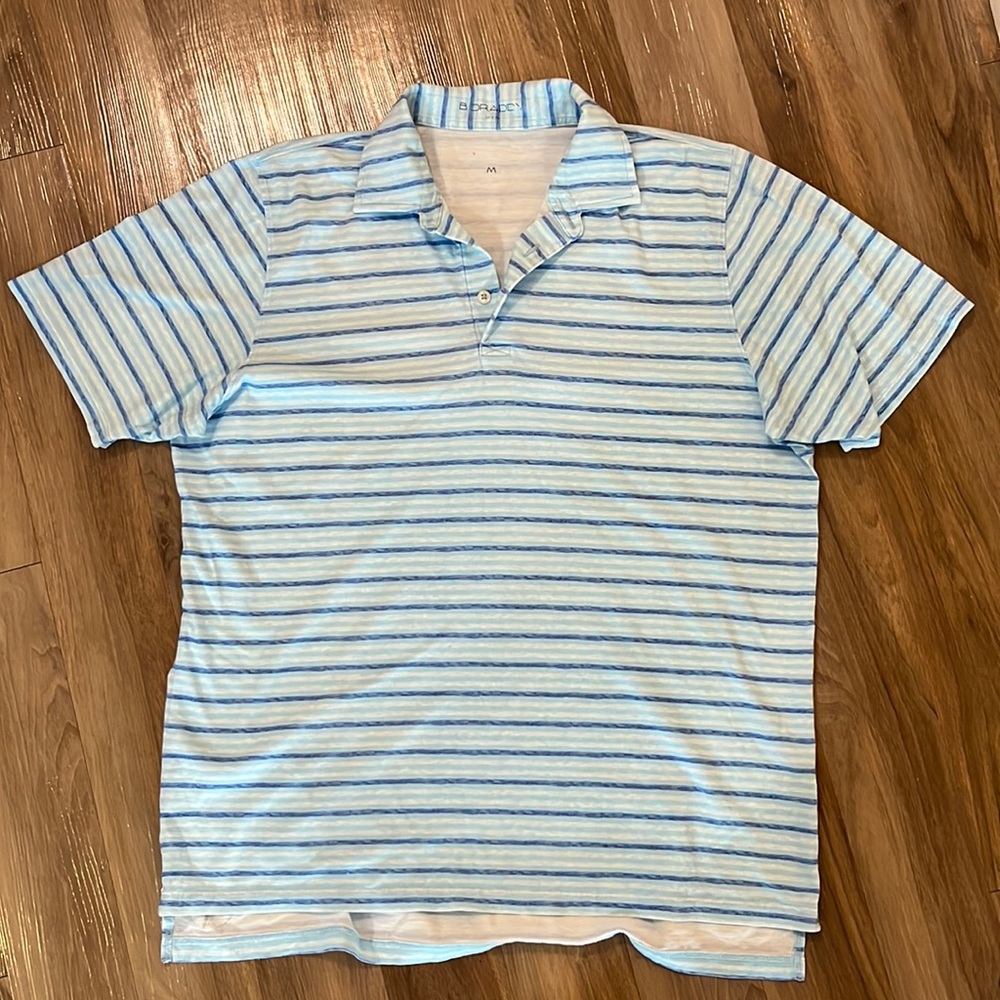 B Draddy cotton mens polo. Sz  M